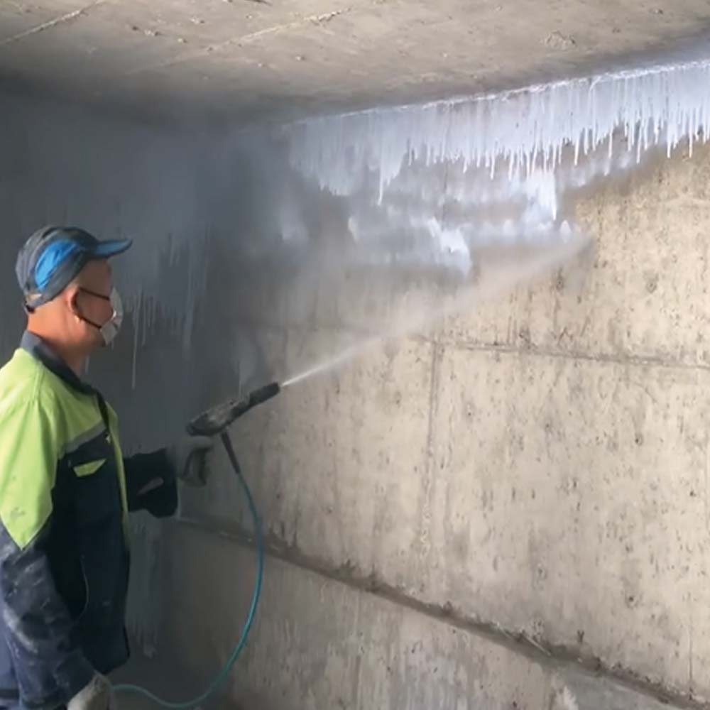 地下室负压防水技术-环氧基层处理施工