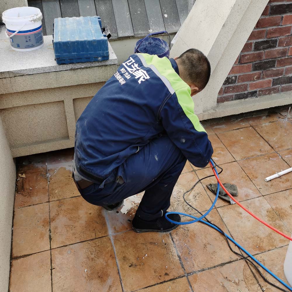 露台防水工程漏水维修施工